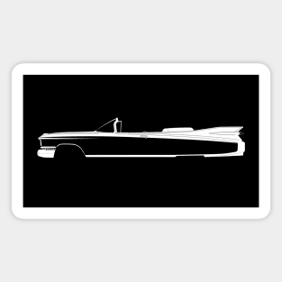 Cadillac Eldorado Biarritz (1959) Silhouette Magnet